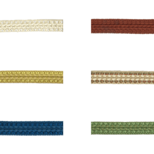 0106-10 Jacquard Borte mit Struktur in verschiedenen Farben