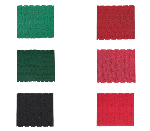 10011-50 Jacquard Borte mit dezentem Muster in verschiedenen Farben