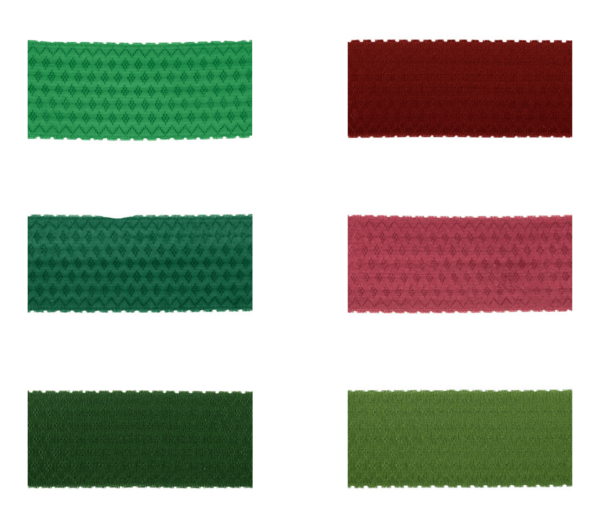 10012-62 Jacquard Borte mit dezentem Rautenmuster in verschiedenen Farben