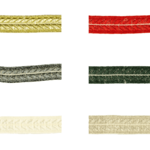 1029-17 Jacquard Borte mit diagonalem Linienmuster in verschiedenen Farben