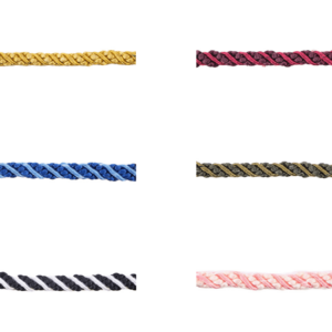 3517-06 Jacquard Borte mit geschwungenem Design in verschiedenen Farben