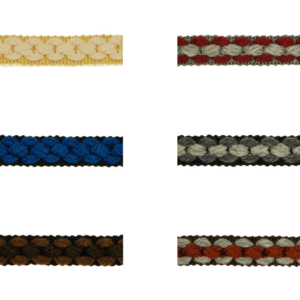 4022-17 Jacquard Borte mit rustikalem Stil in verschiedenen Farben