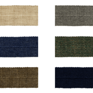 40043-35 Jacquard Borte mit grobgewebtem Strukturdesign in verschiedenen Farben